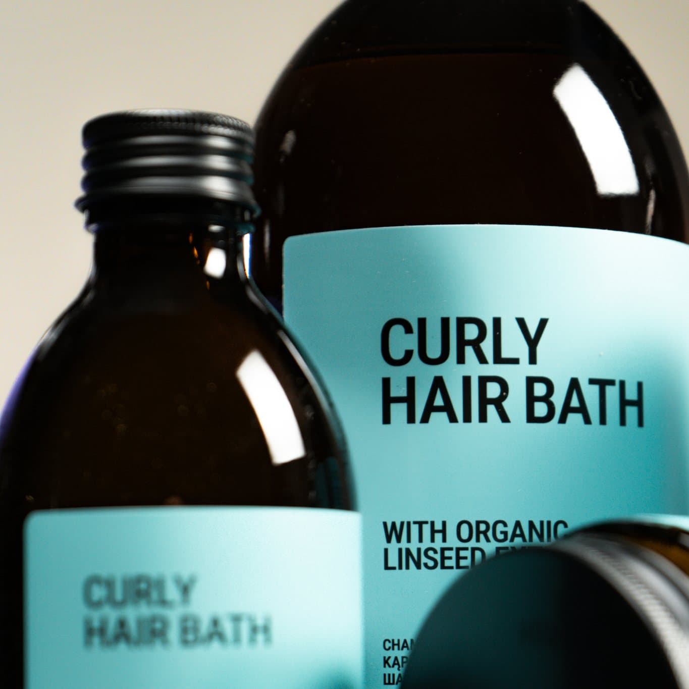 Hair bath for curly hair