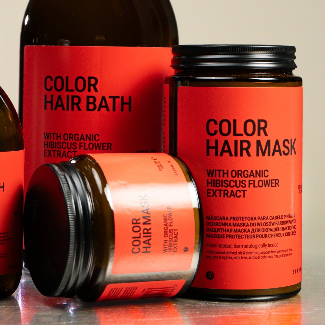 Hair mask for coloured hair