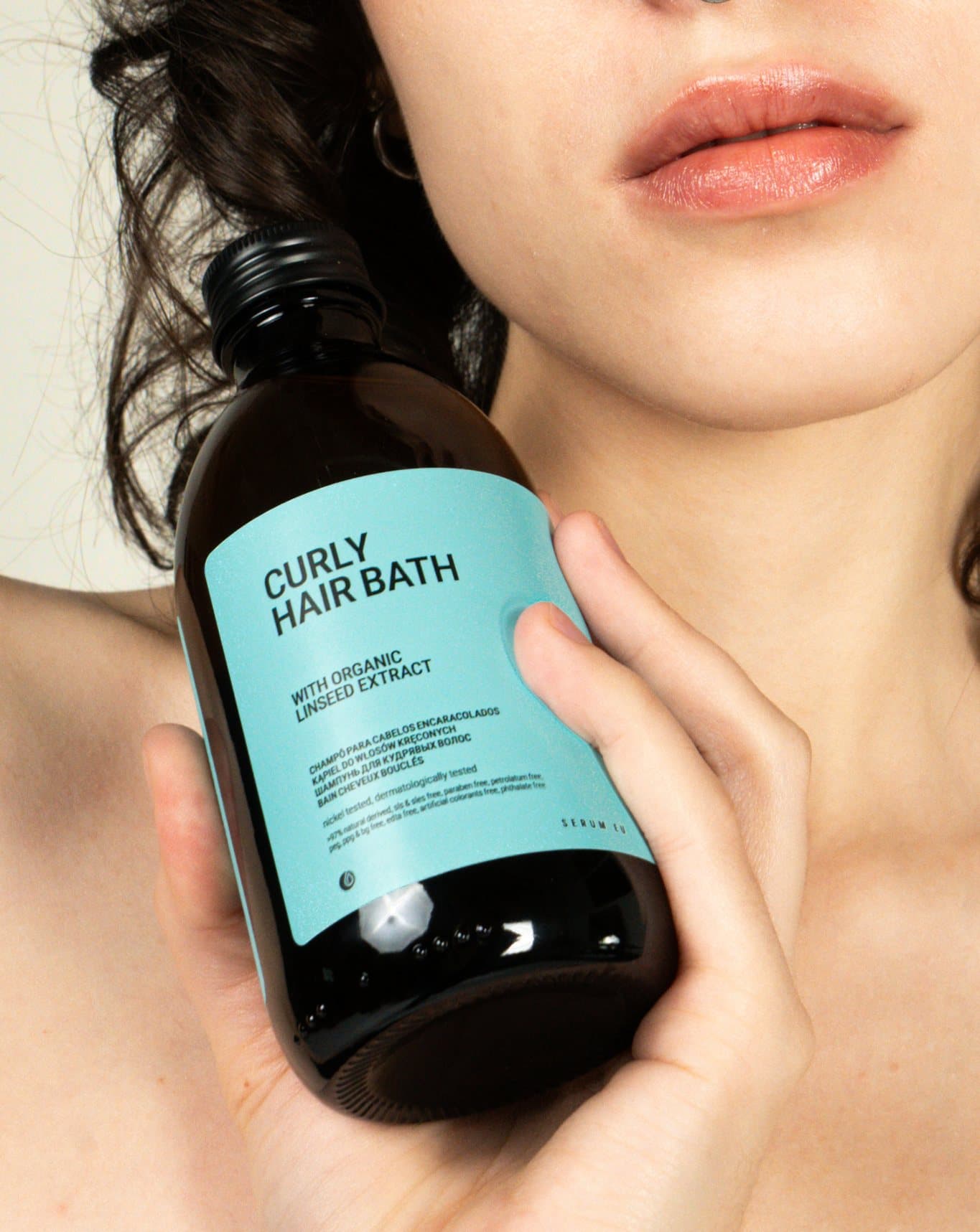 Hair bath for curly hair