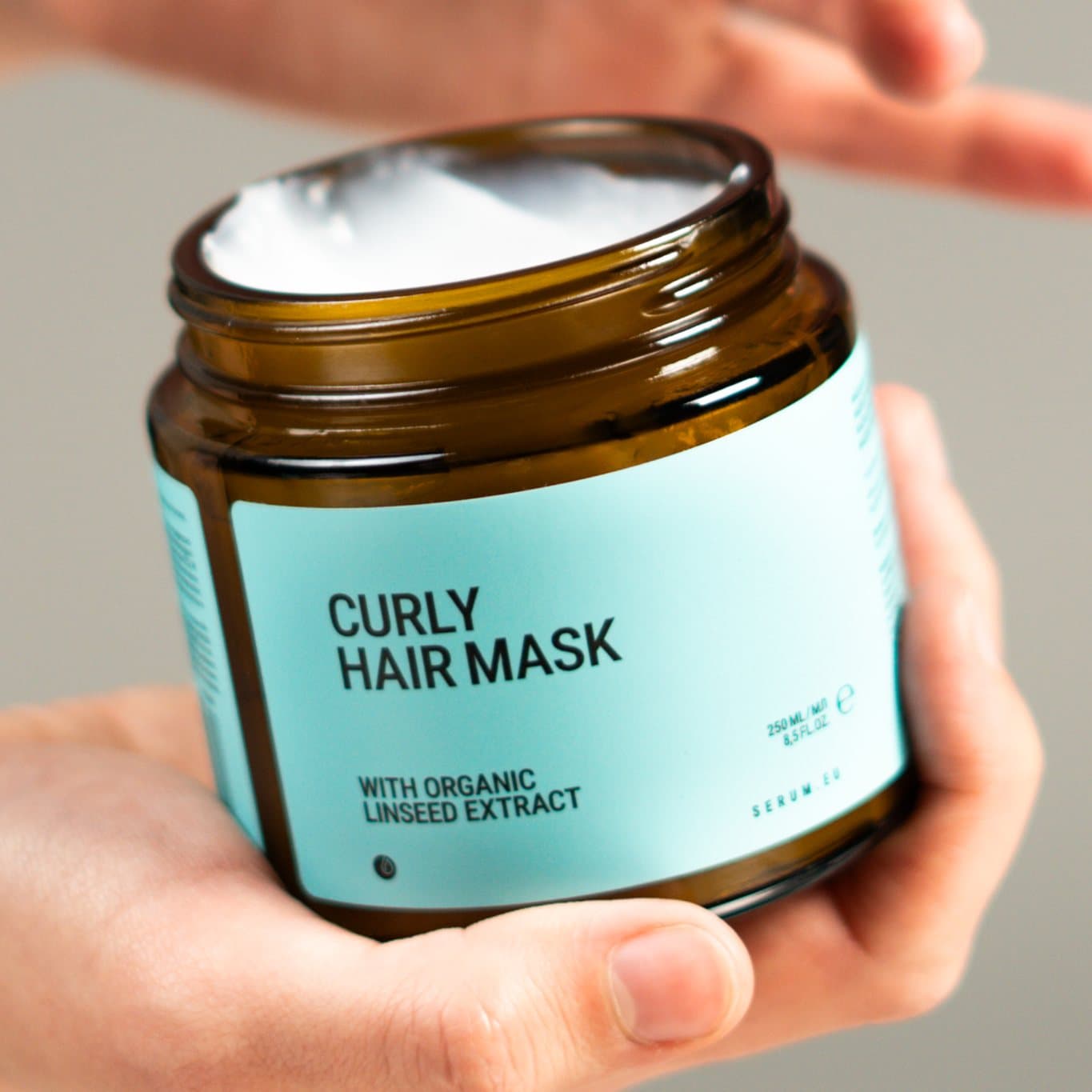 Hair mask for curly hair